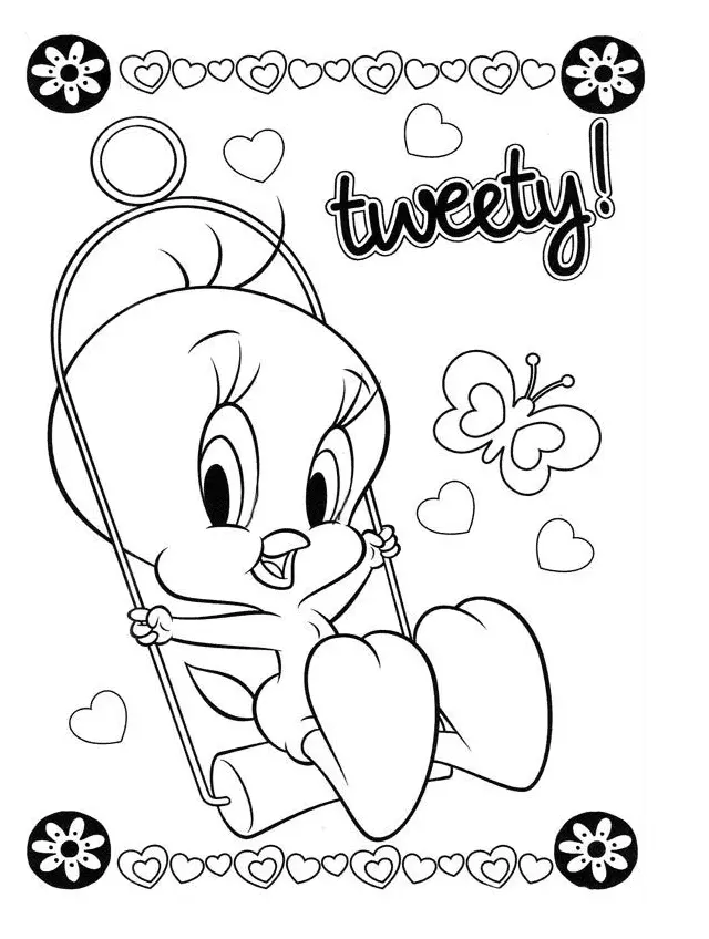 Desenhos de Looney Tunes Personagens Para Colorir 50