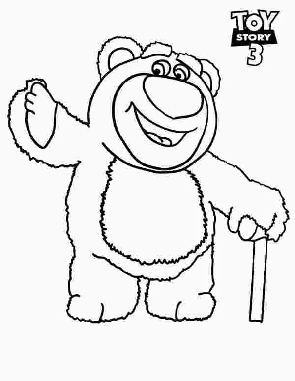 Lotso Ausmalbilder 1
