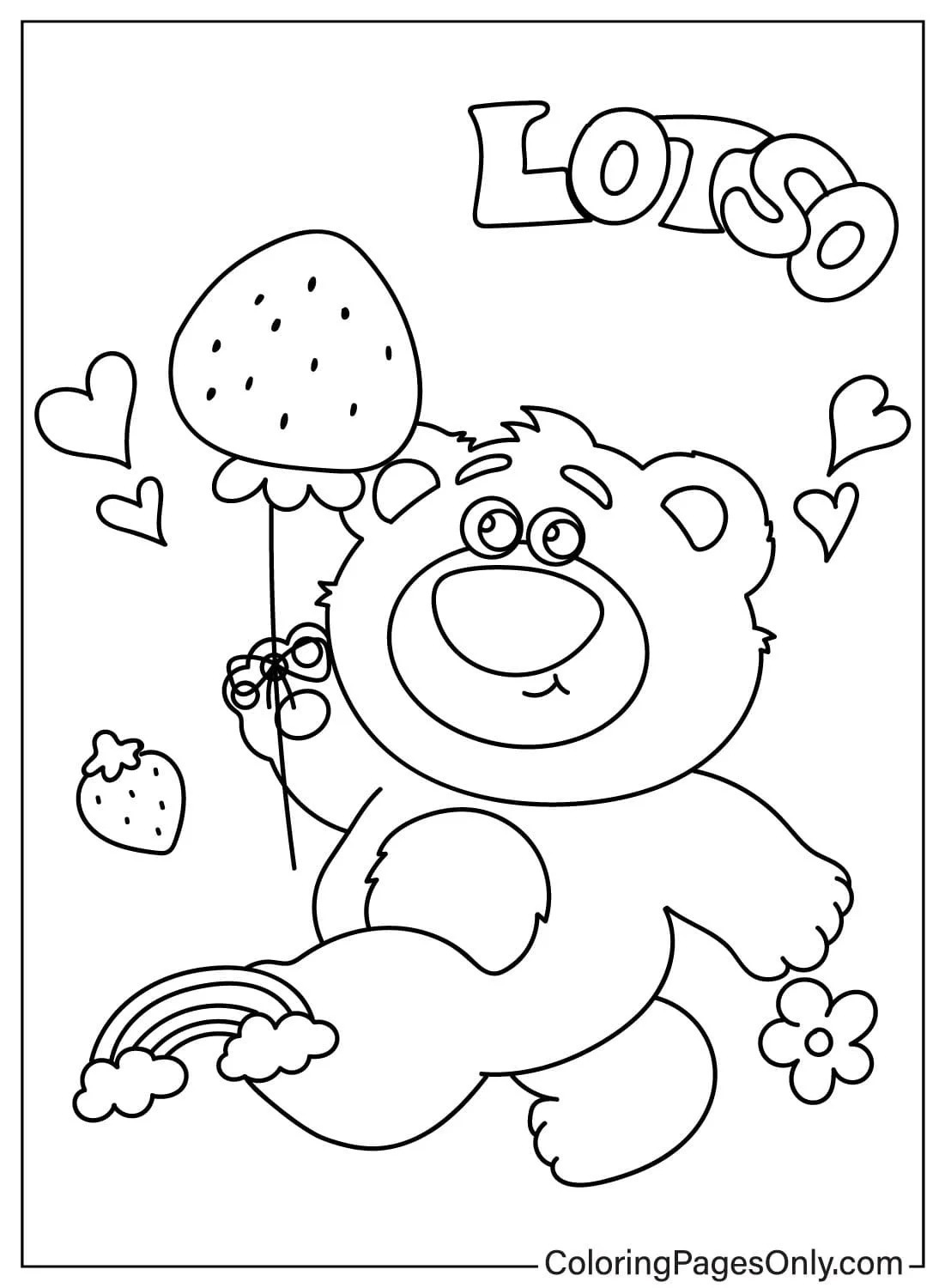 Lotso Ausmalbilder 15