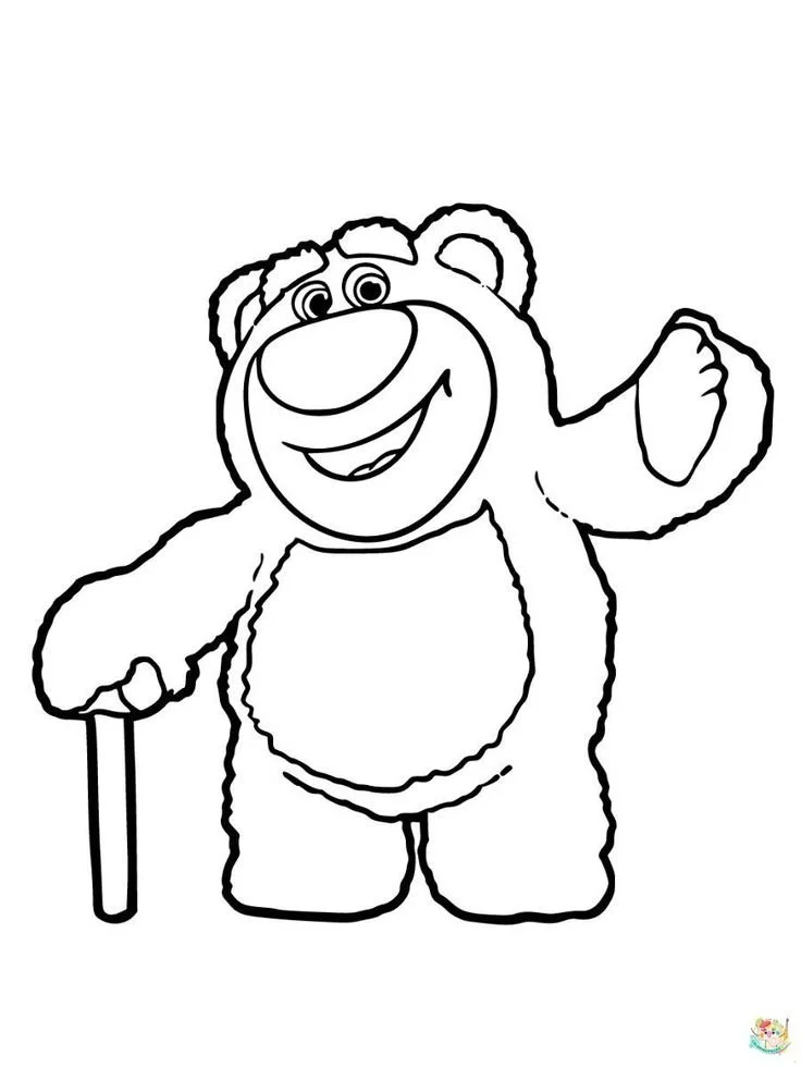 Lotso Ausmalbilder 16