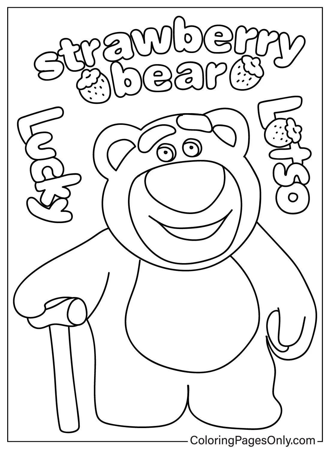 Lotso Ausmalbilder 6