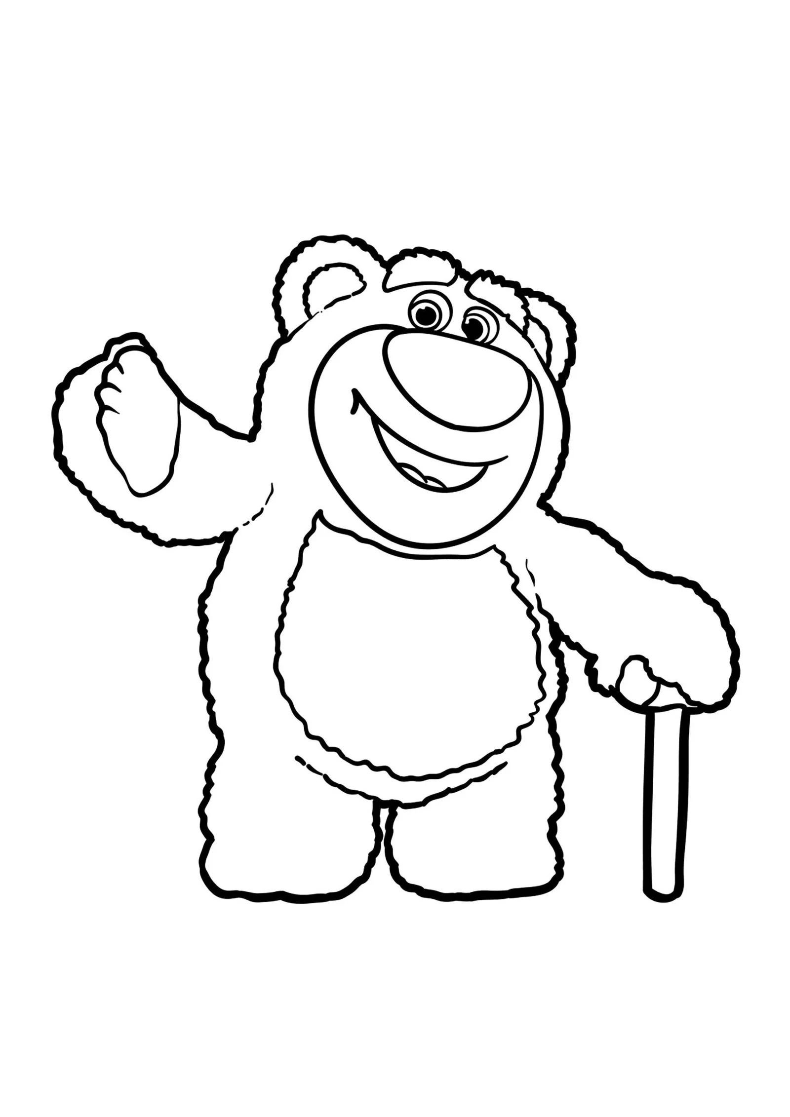 Lotso Ausmalbilder 8