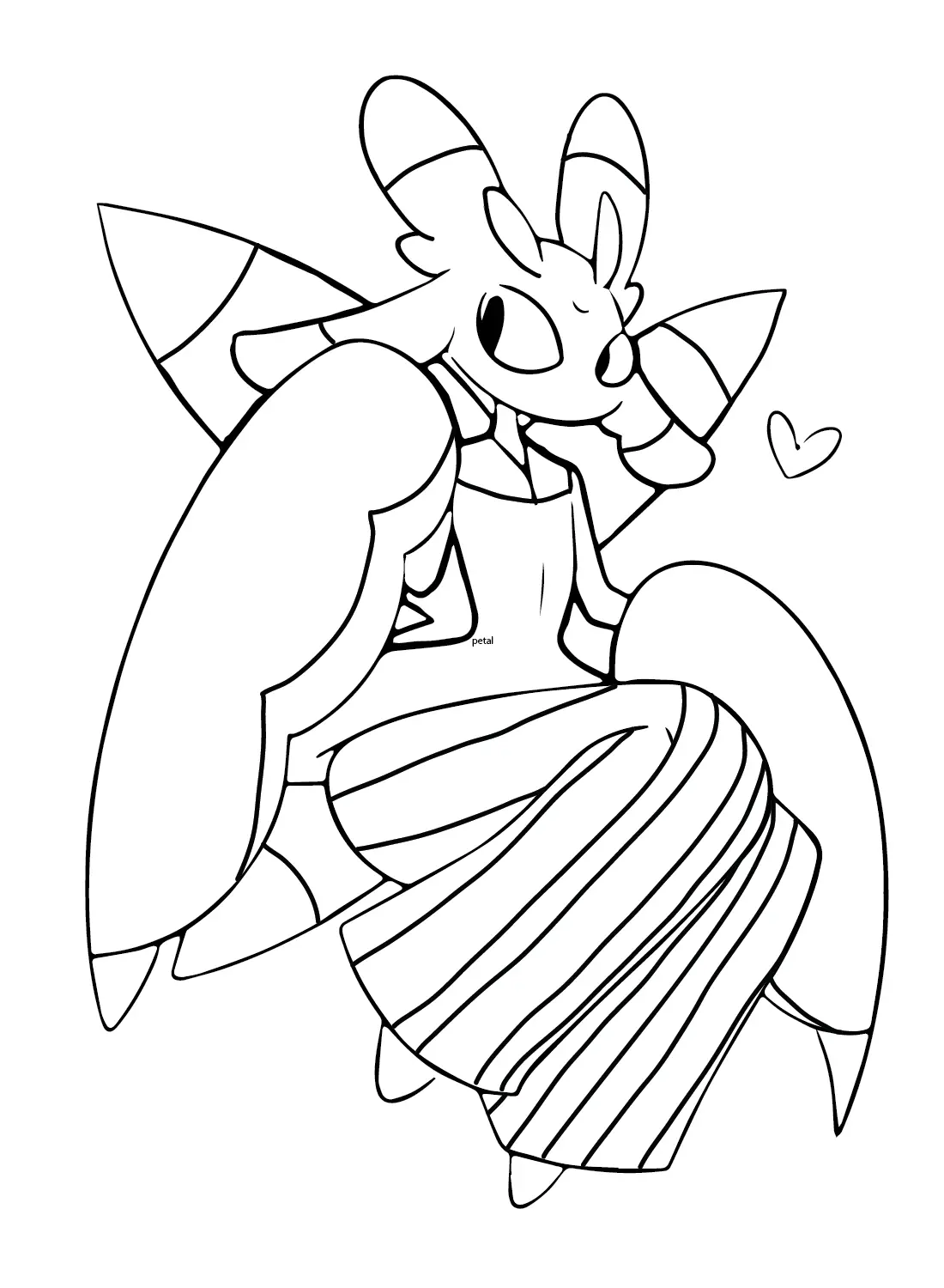 Lurantis Para Colorear 1