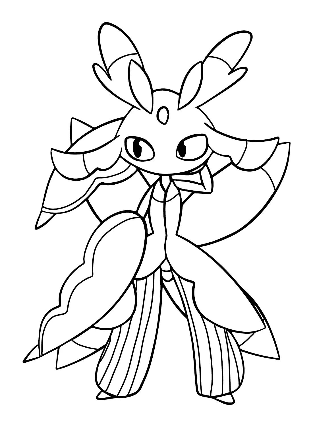 Lurantis Para Colorear 3