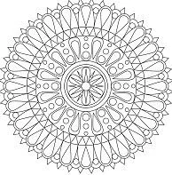 Mandala Coloring Pages 169