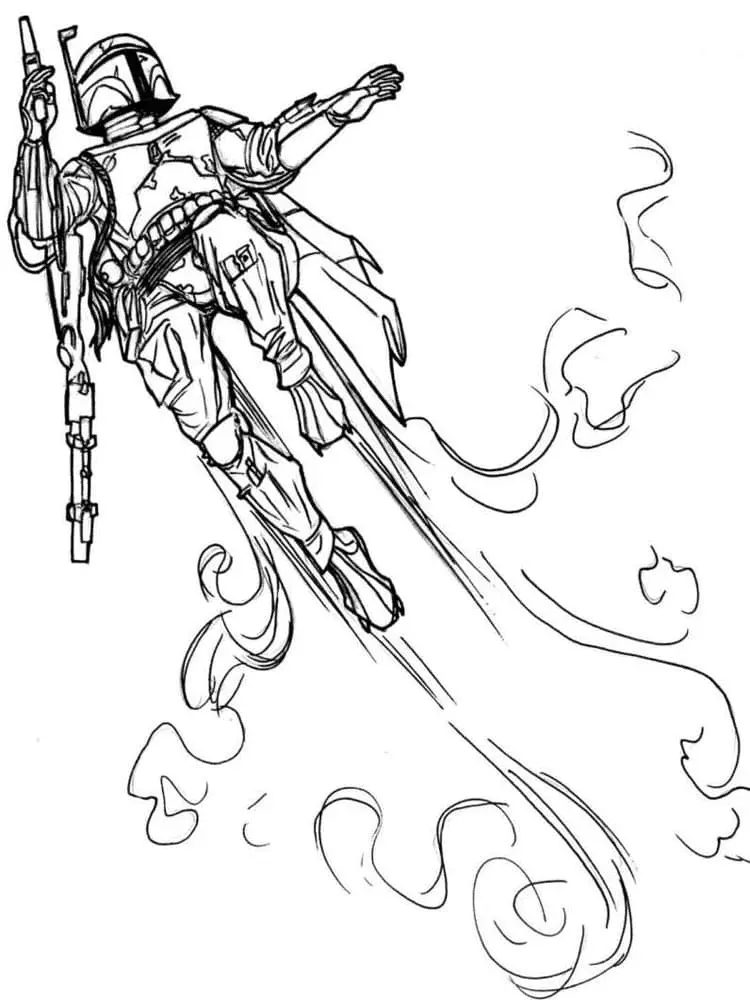 Mandalorian Ausmalbilder 43