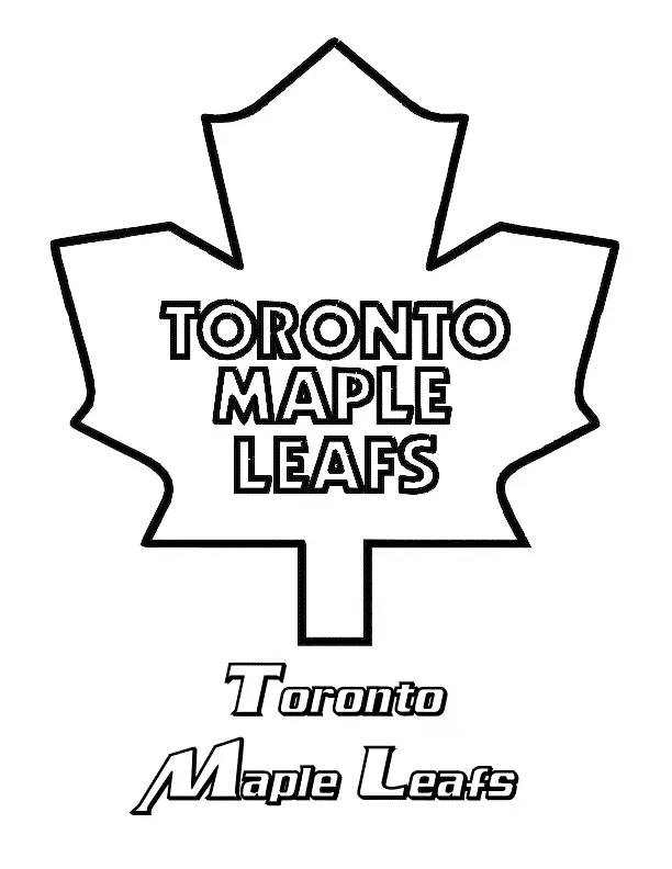 Maple Leaf Coloring Pages 9
