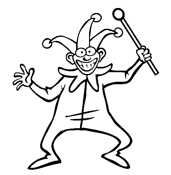 Desenhos de Mardi Gras para colorir 37