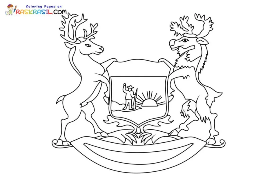 Michigan Ausmalbilder 17