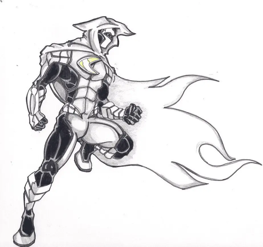 Moon Knight Coloring Pages 20