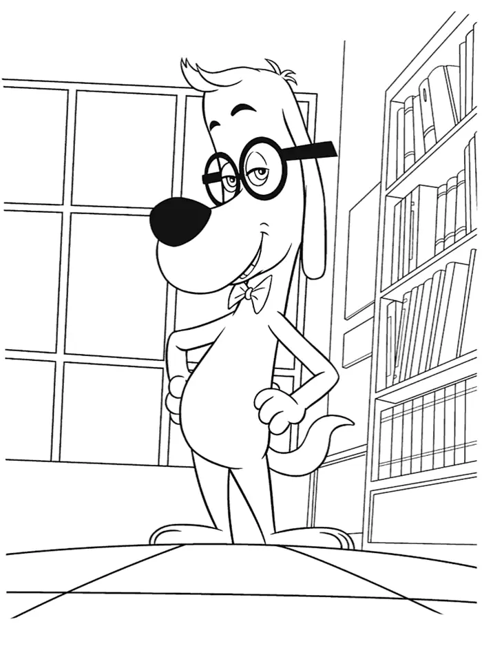Mr Peabody and Sherman Coloring Pages