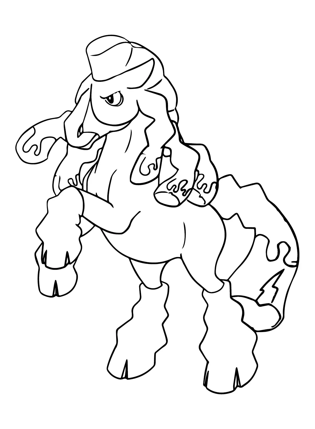 Mudsdale Ausmalbilder 1