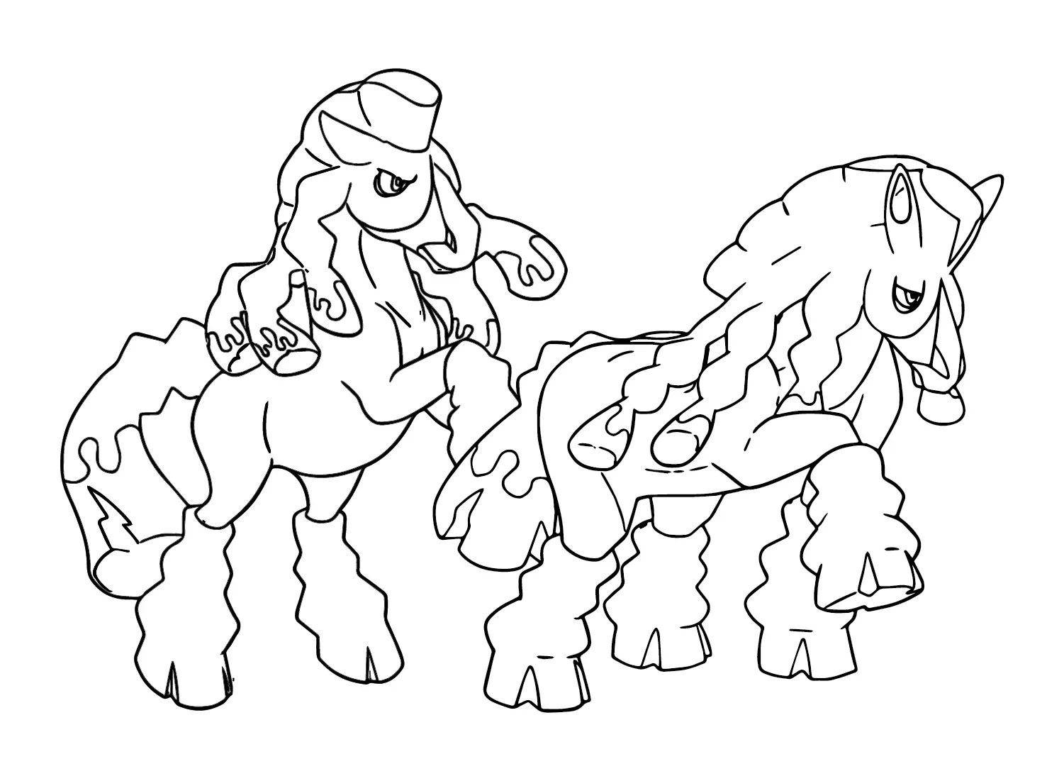 Mudsdale Ausmalbilder 17