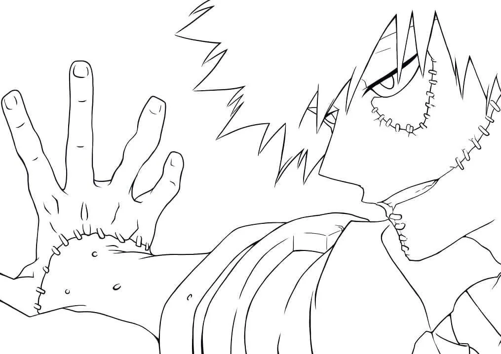 My Hero Academia Coloring Pages 12