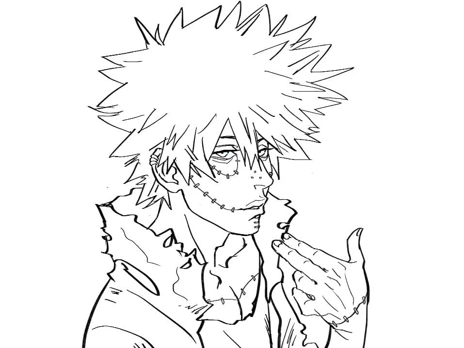My Hero Academia Coloring Pages 15
