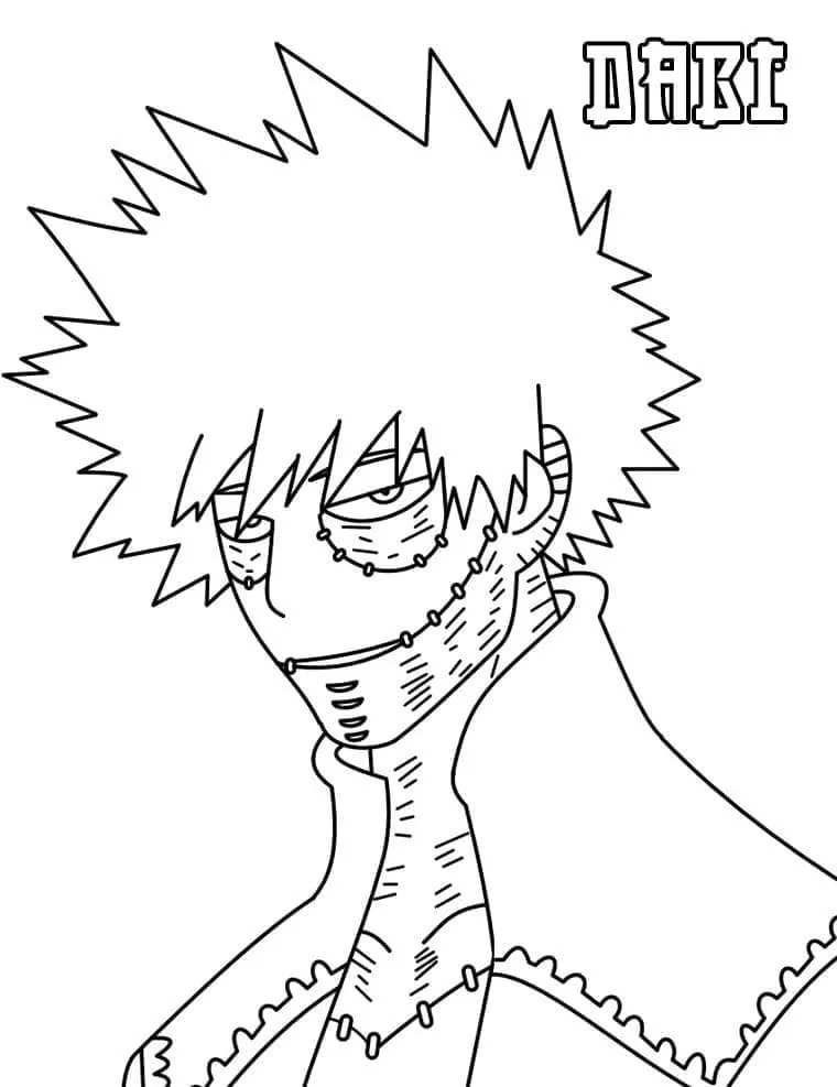 My Hero Academia Coloring Pages 22