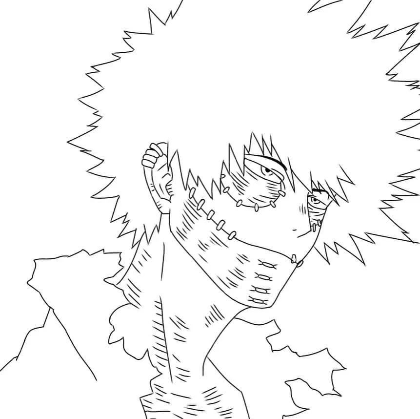 My Hero Academia Coloring Pages 5