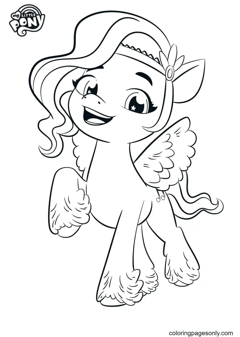 My Little Pony A New Generation Coloring Pages 10