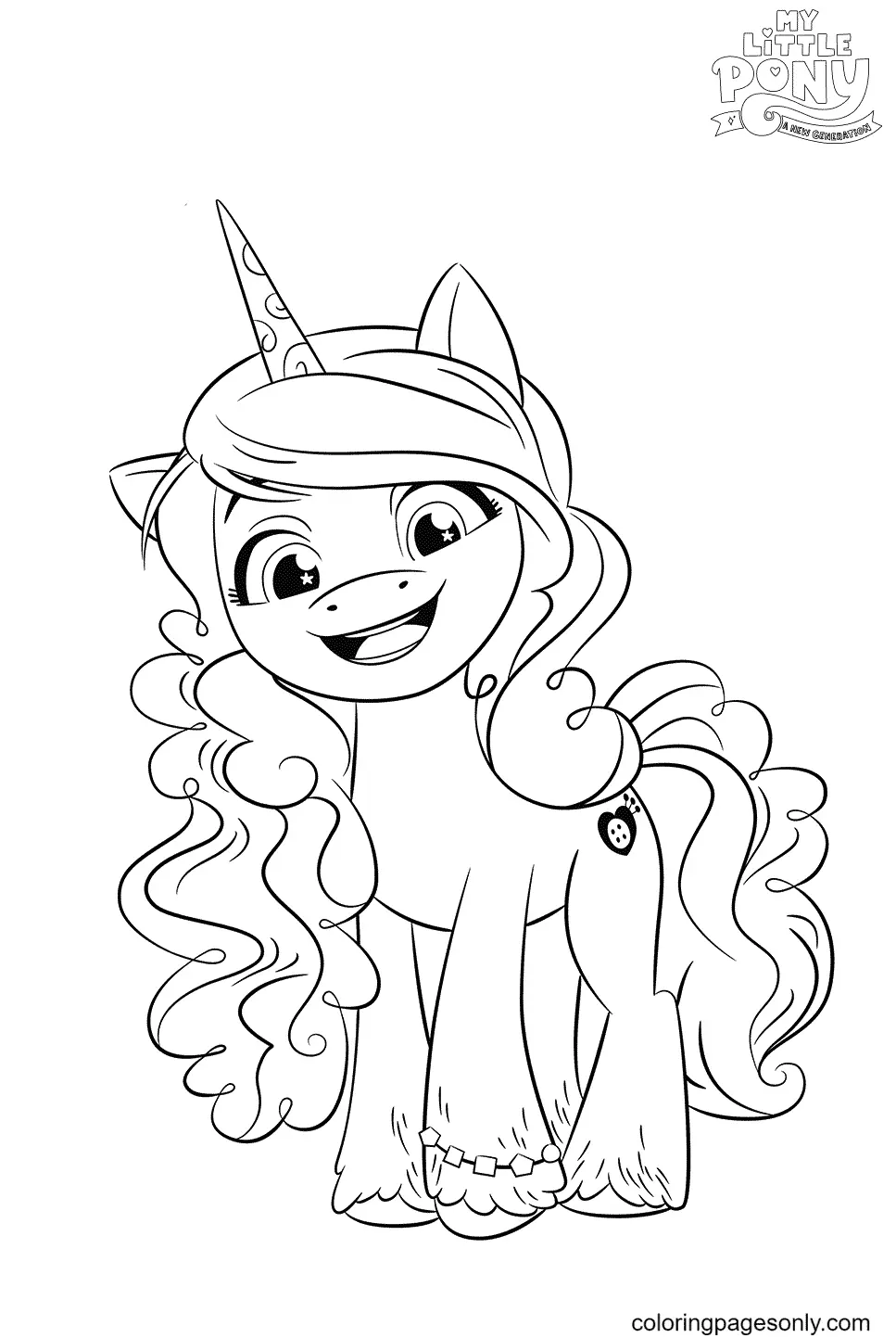 My Little Pony A New Generation Coloring Pages 22