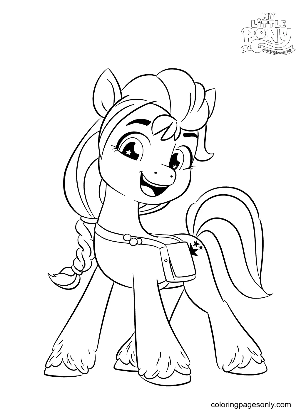 My Little Pony A New Generation Coloring Pages 3