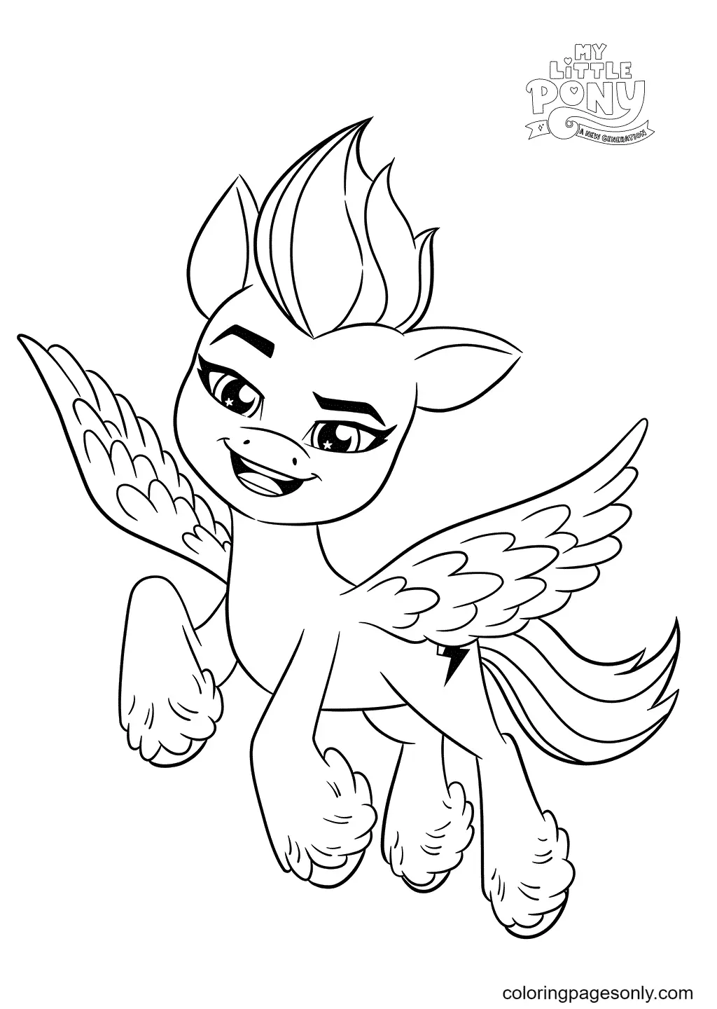My Little Pony A New Generation Coloring Pages 5