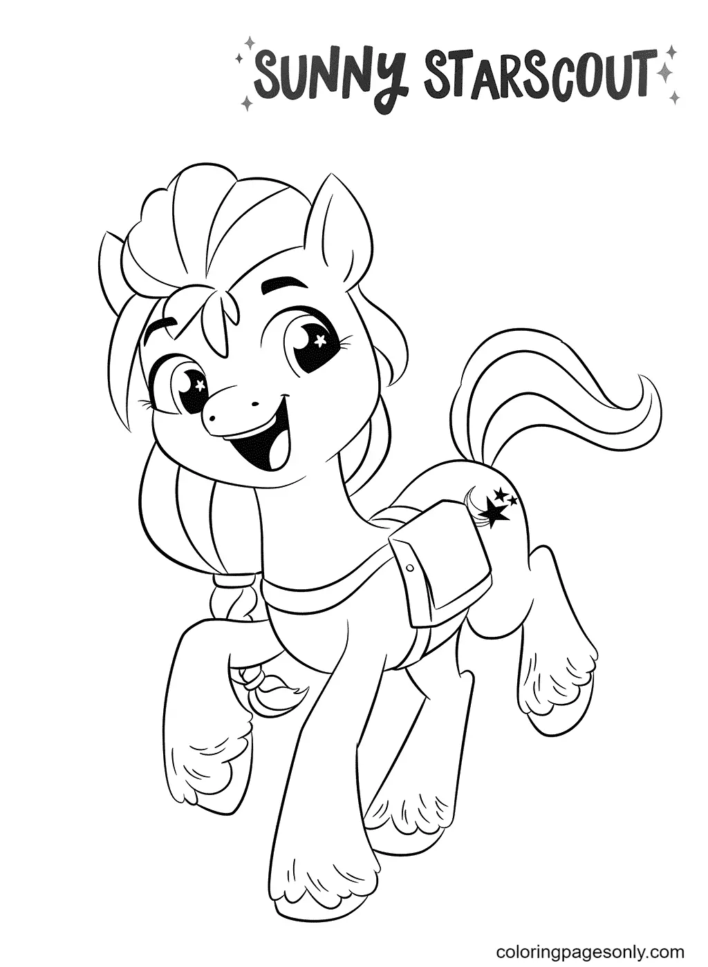 My Little Pony A New Generation Coloring Pages 8