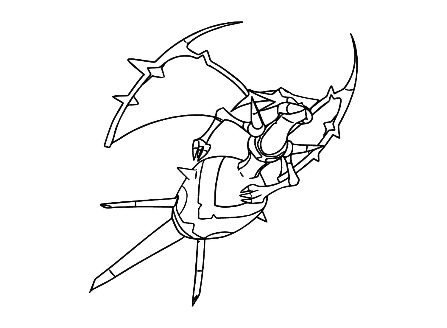 Naganadel Ausmalbilder 15