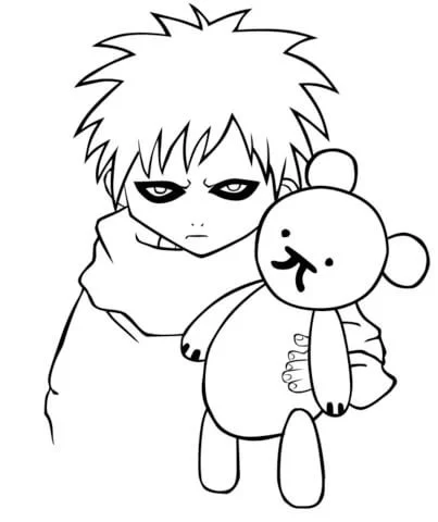 Naruto Coloring Pages 16