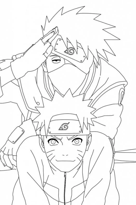 Naruto Coloring Pages 24