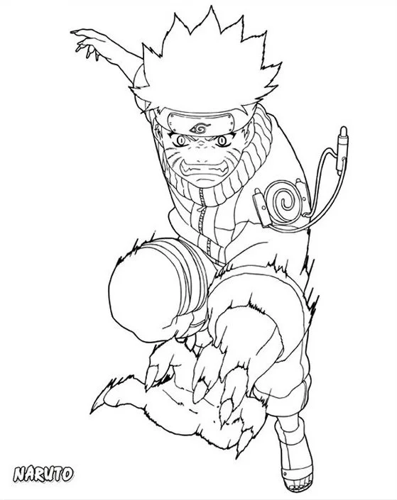 Naruto Coloring Pages 27