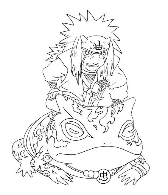 Naruto Coloring Pages 28