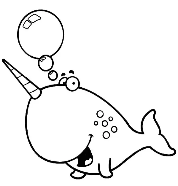 Narwhal Coloring Pages 51