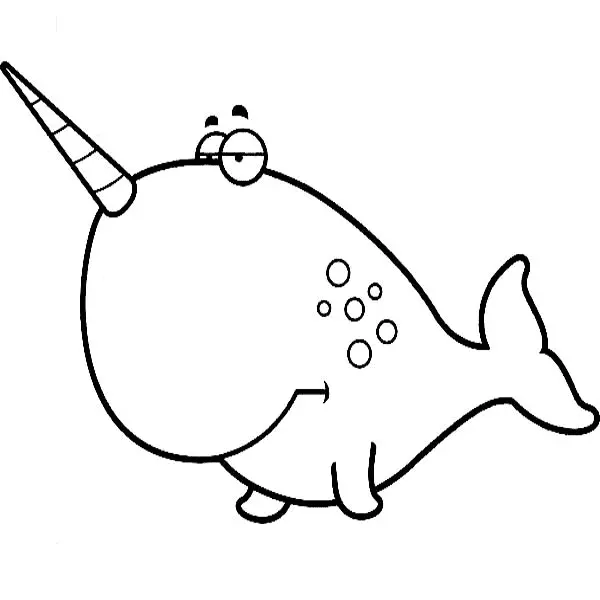 Narwhal Coloring Pages 54