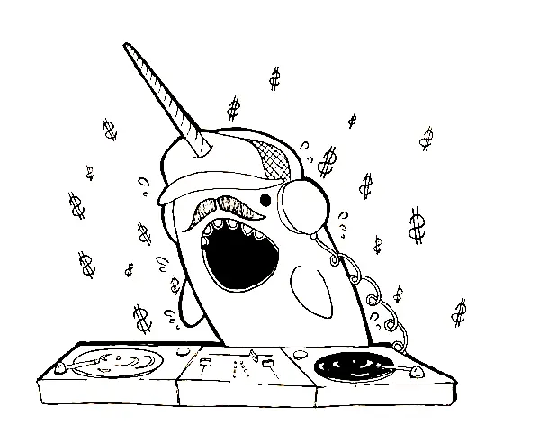 Narwhal Coloring Pages 57