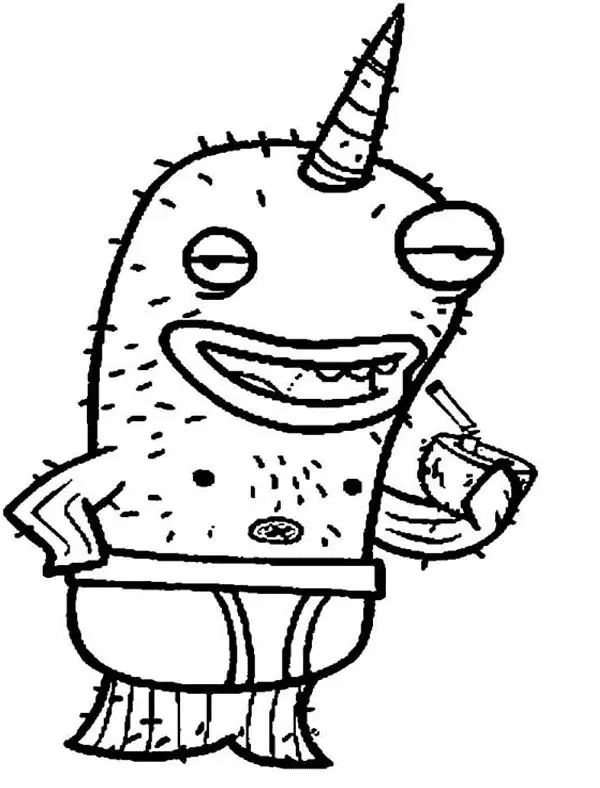 Narwhal Coloring Pages 61