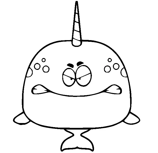Narwhal Coloring Pages 62