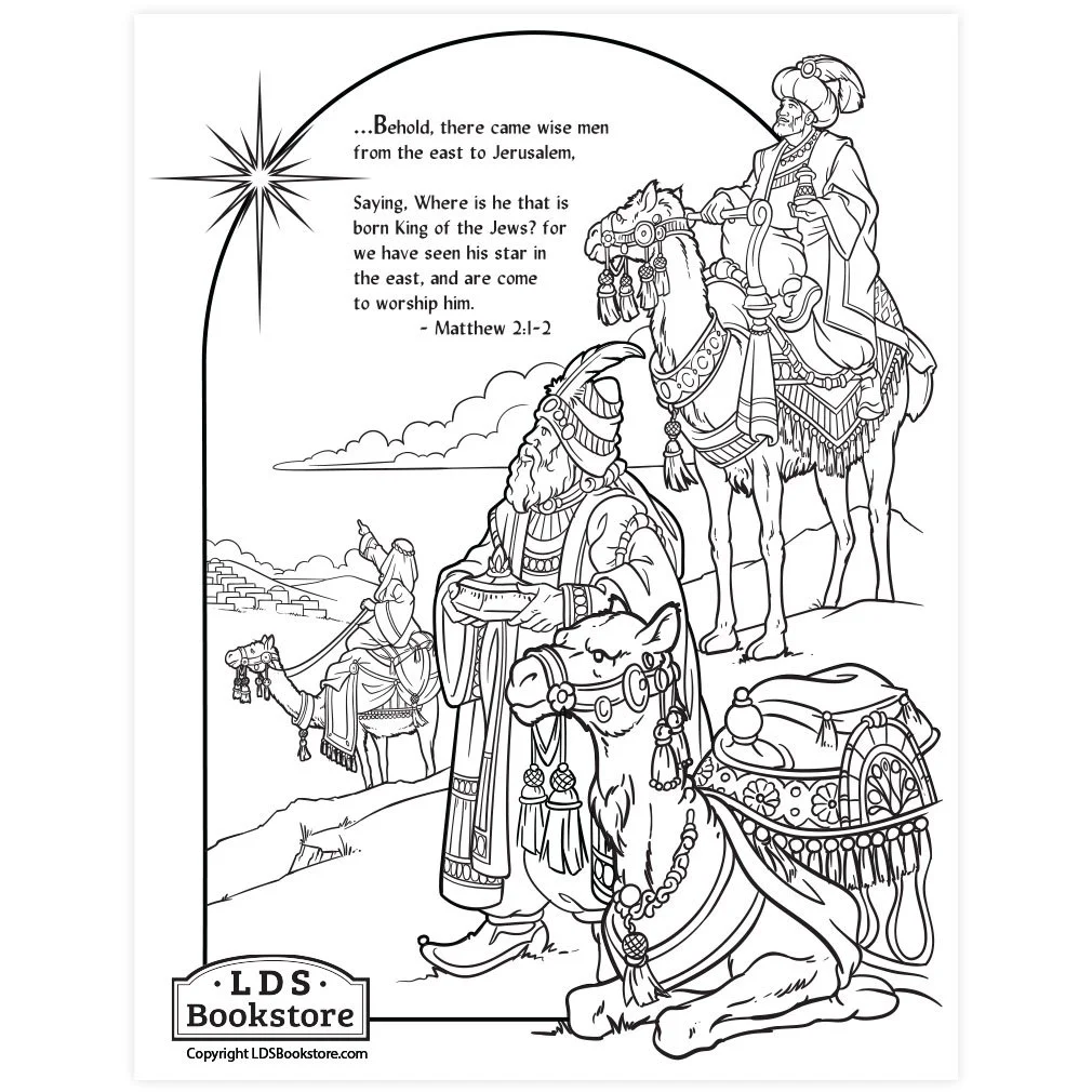 Nativity Of Jesus Coloring Pages 19