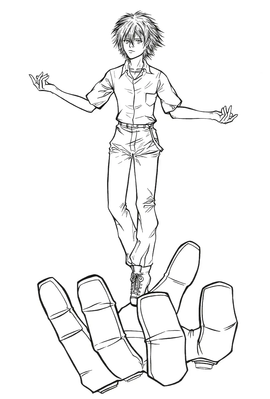 Neon Genesis Evangelion Coloring Pages 46
