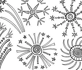 New Years Coloring Pages 12