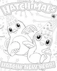 New Years Coloring Pages 14