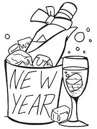 New Years Coloring Pages 42