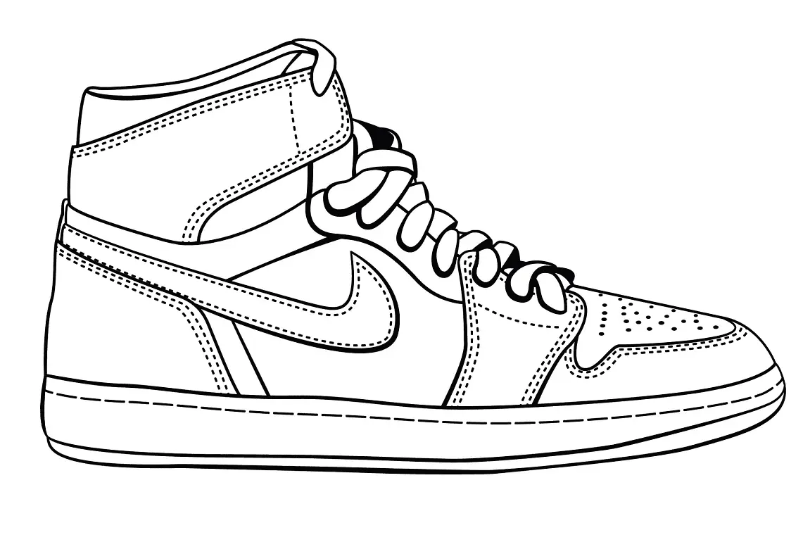 Nike Coloring Pages 14