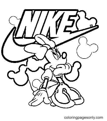 Nike Coloring Pages 22