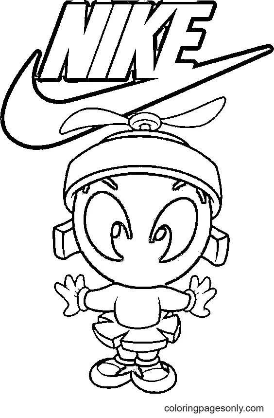 Nike Coloring Pages 44