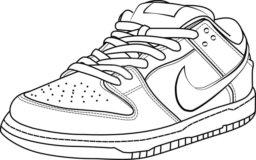 Nike Coloring Pages 7