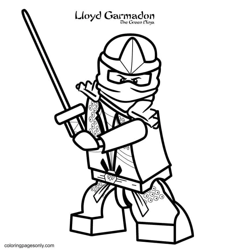 Ninja Coloring Pages 5
