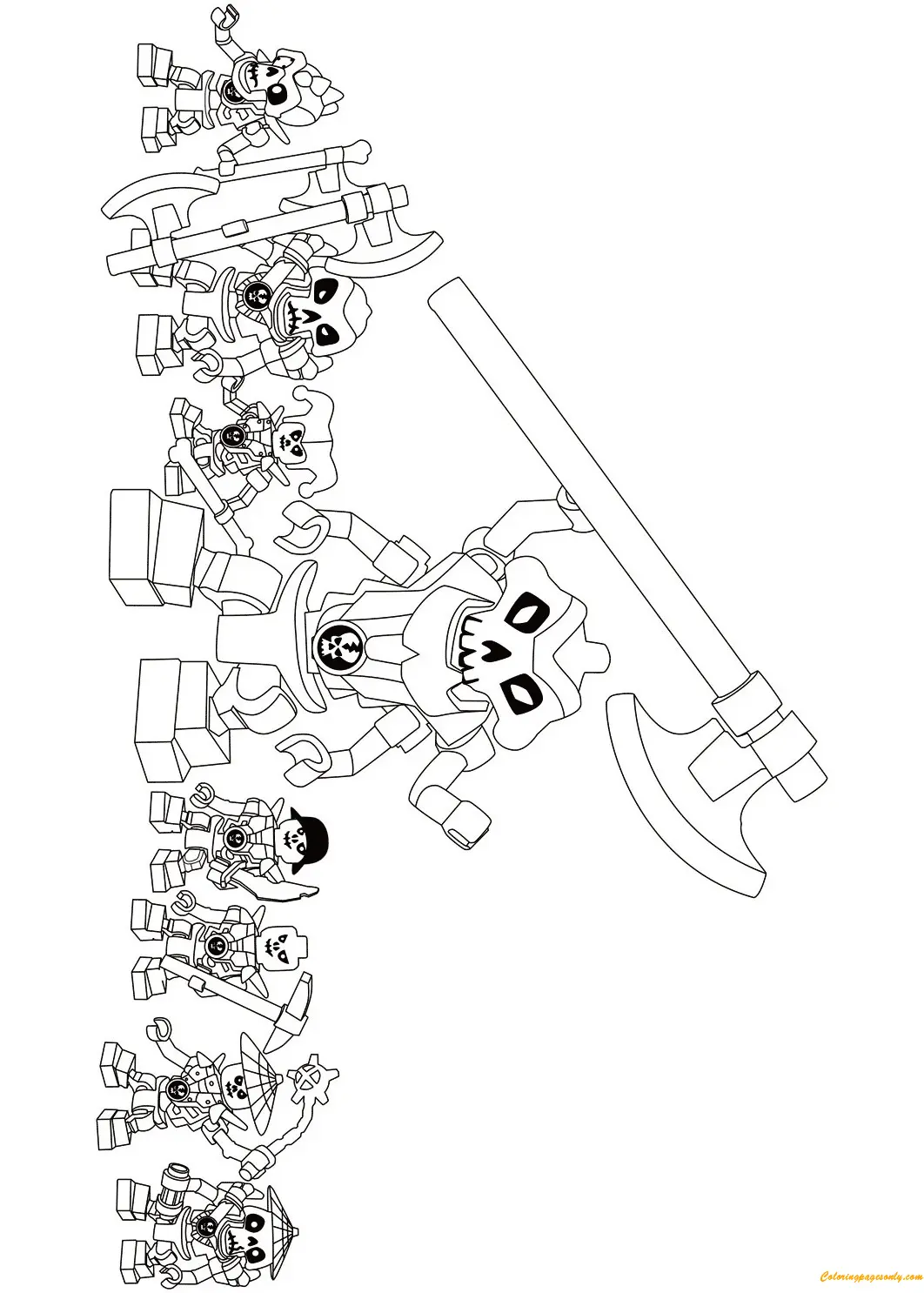 Ninjago Coloring Pages 66