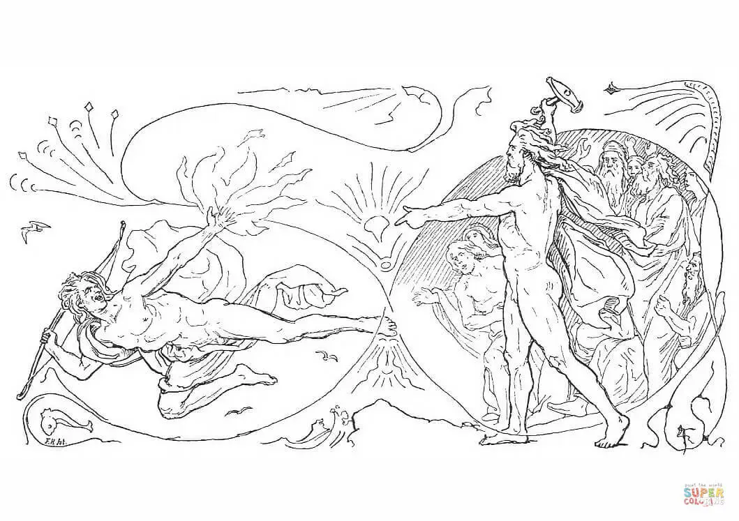 Norse Mythology coloring pages 18