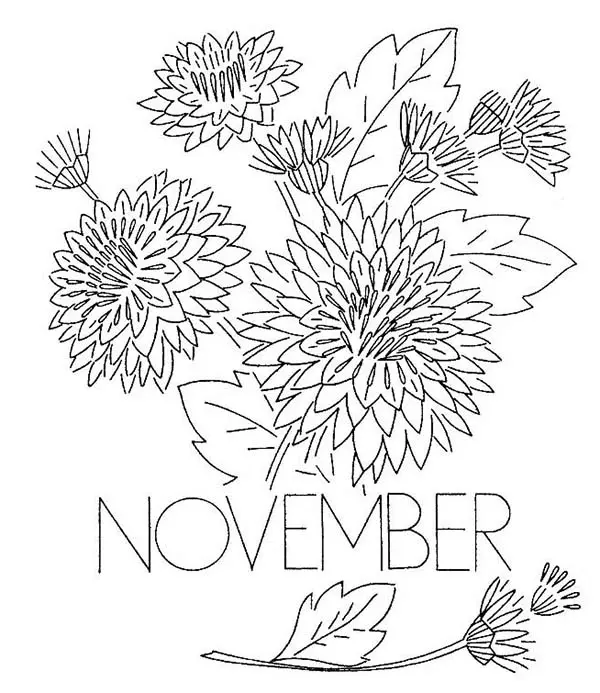 November Coloring Pages 16