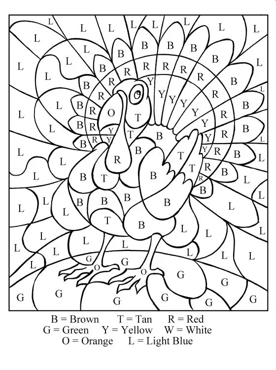 November Coloring Pages 9
